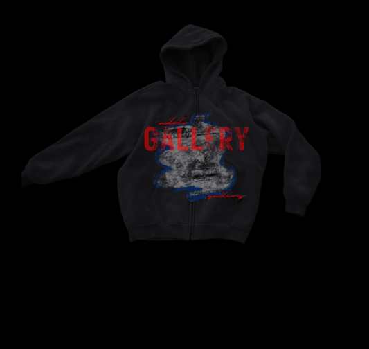 “Gallery” ZipUp (Black)